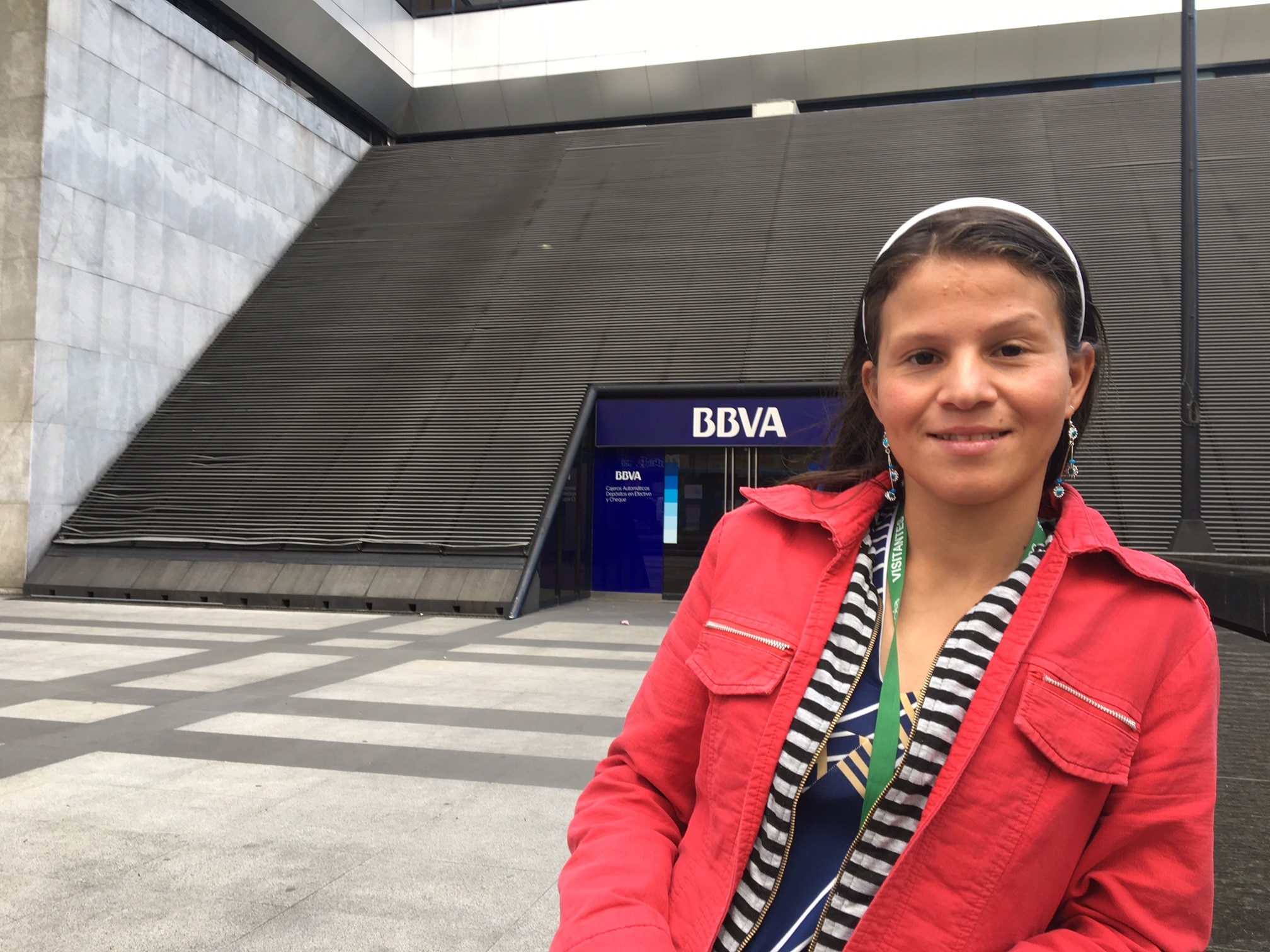 fotografía de usuaria de microcréditos de Bancamia, entidad que representa en Colombia a la Fundación Microfinanzas BBVA