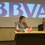 Rueda de prensa de Josep Roca en el Instituto Cervantes.