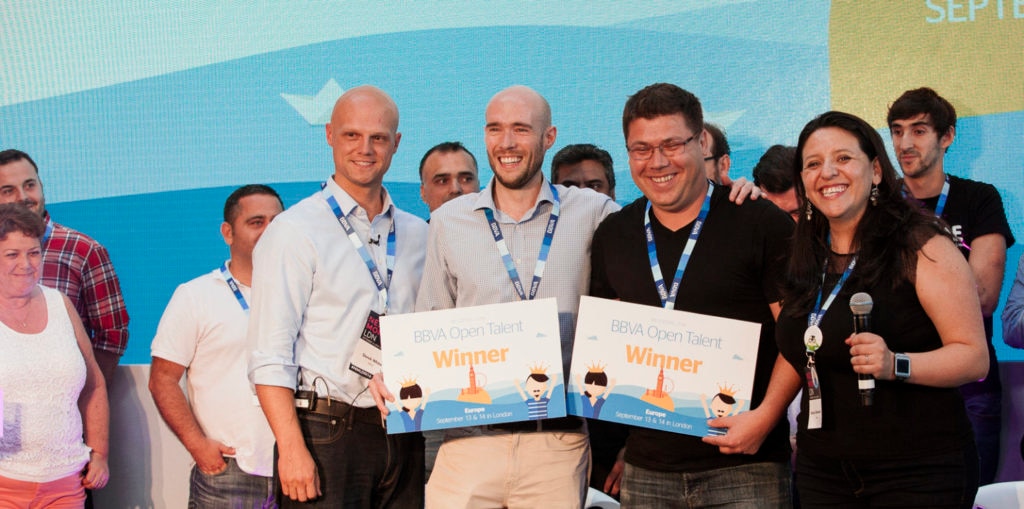 Premios Open Talent 2016 en Londres con Derek White BBVA Premios Open Talent 2016 en Londres con Derek White BBVA