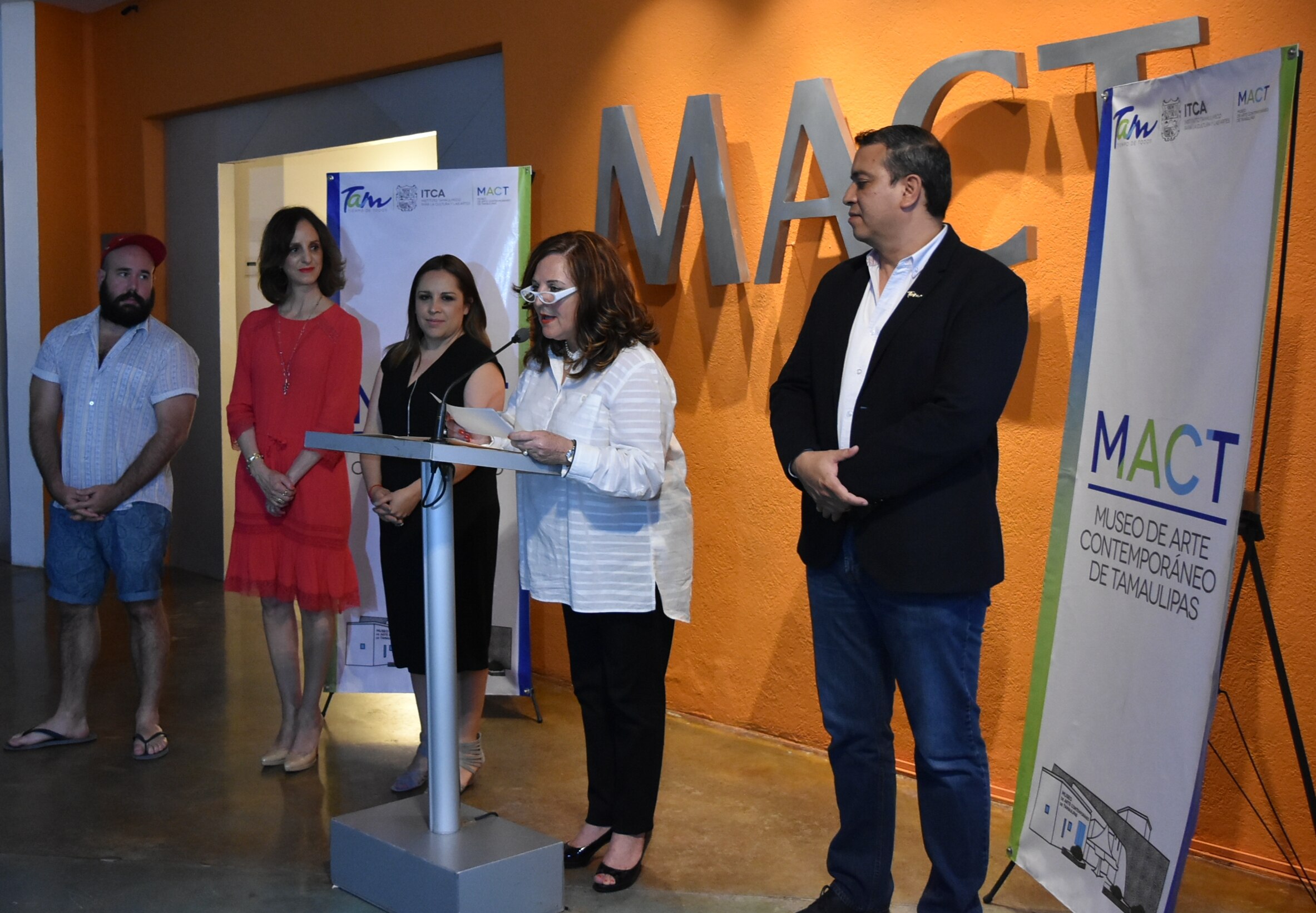Presidium Inauguracion Museo de Arte de Matamoros