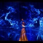 Fotografía de espectáculo con holograma organizado por BBVA Continental.