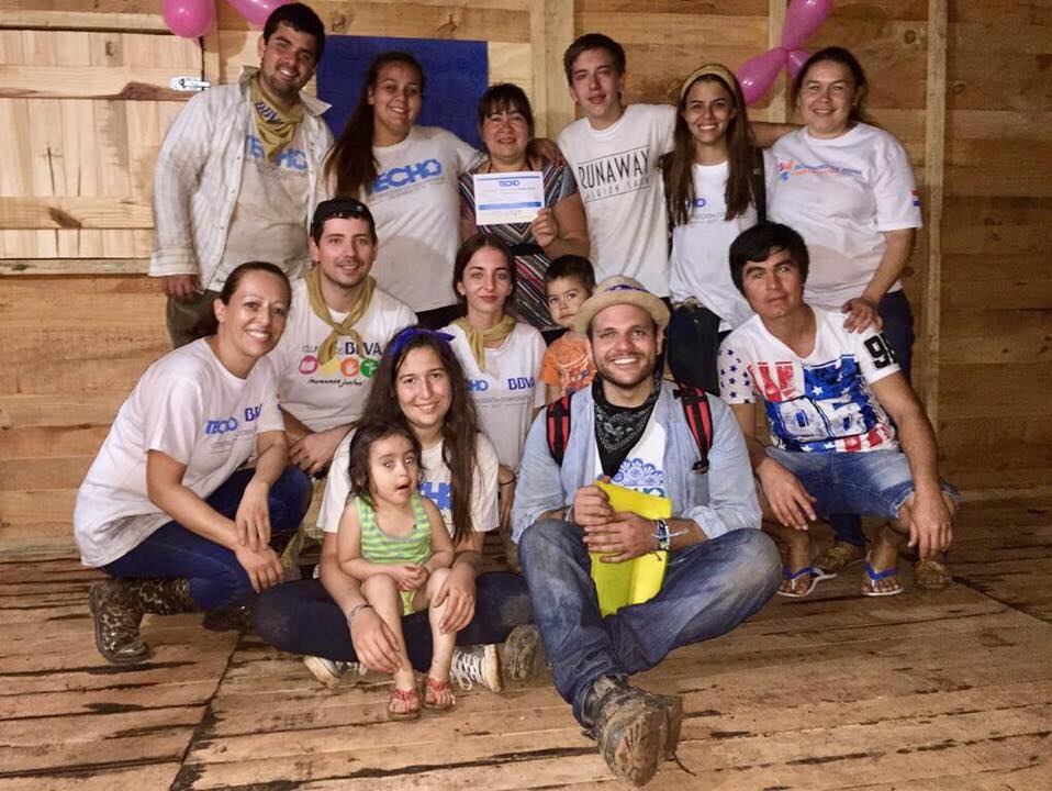 Entrega de casa voluntarios Paraguay Voluntarios Paraguay 2017