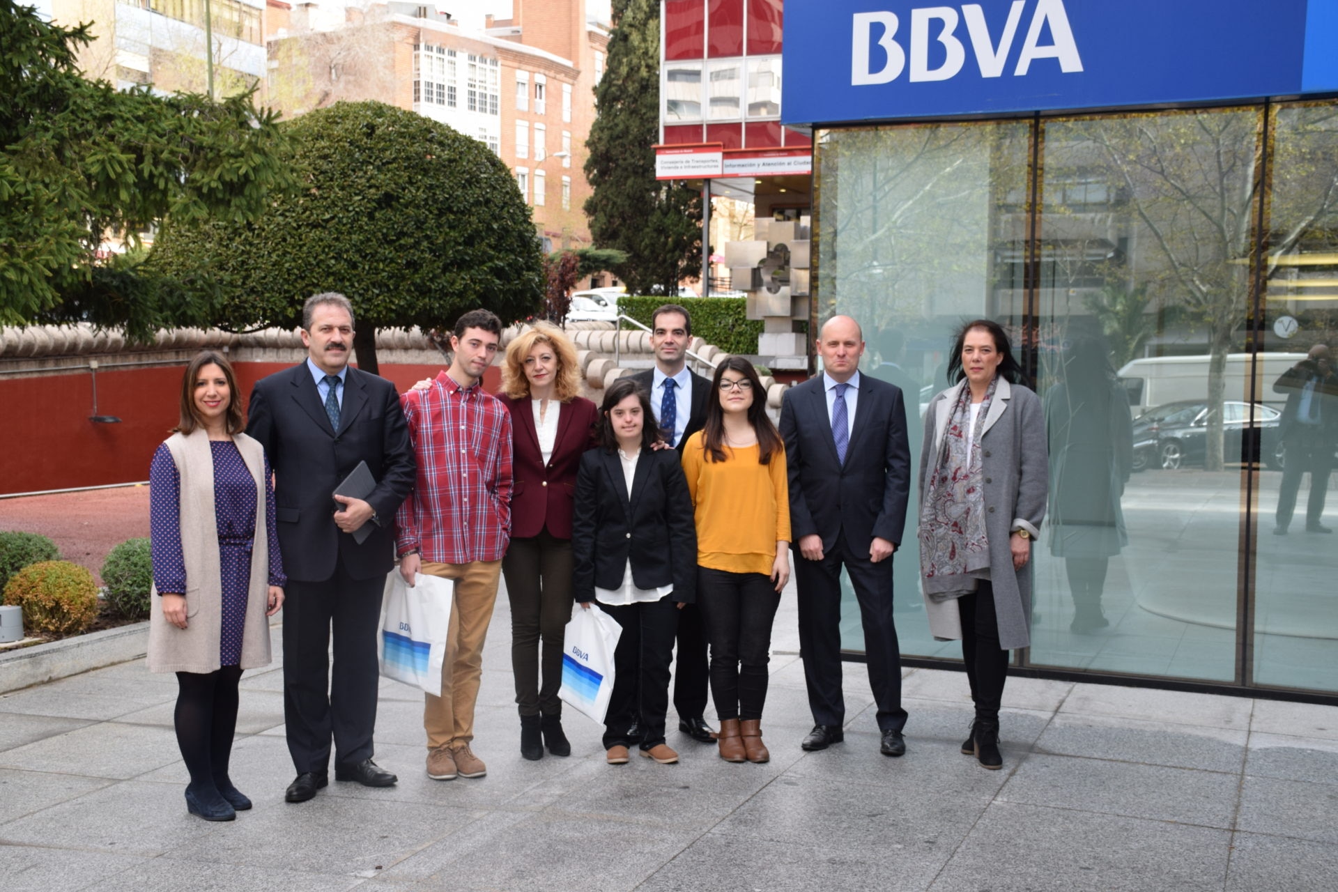 integracion laboral de jovenes con sindrome de down en oficinas bbva