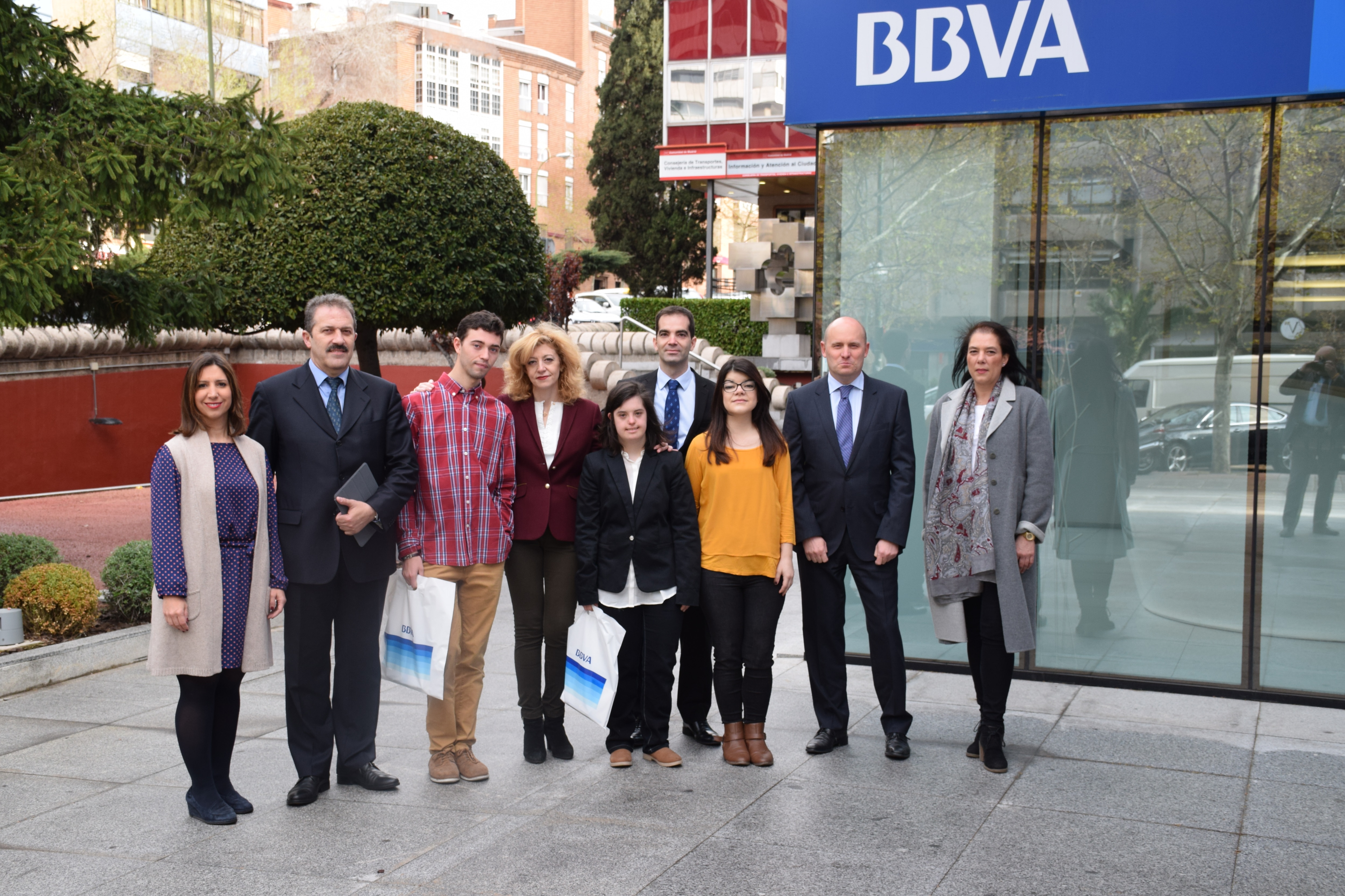 integracion laboral de jovenes con sindrome de down en oficinas bbva