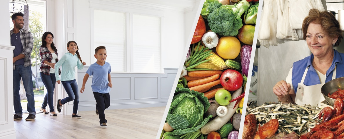 accesibilidad a vivienda, alimentos, avance socioeconómico Fotografia de proyectos sociales BBVA