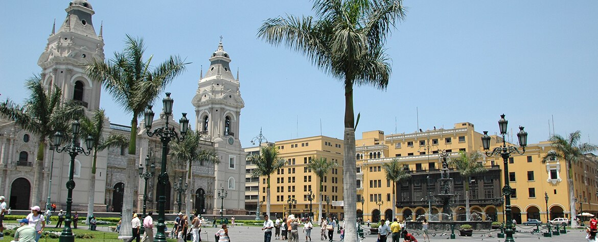 Fotografía de la ciudad de Lima, Perú.