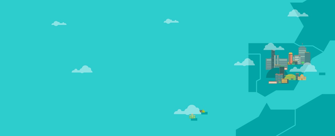 Ilustración de activos inmobiliarios en España Ilustración de activos inmobiliarios en España