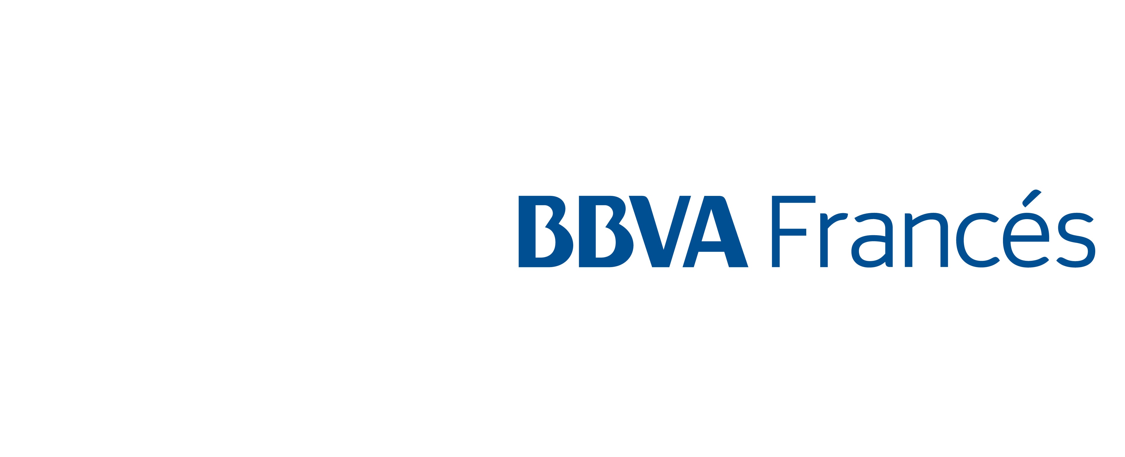 Logo de BBVA Francés hacia la derecha Logo de BBVA Francés