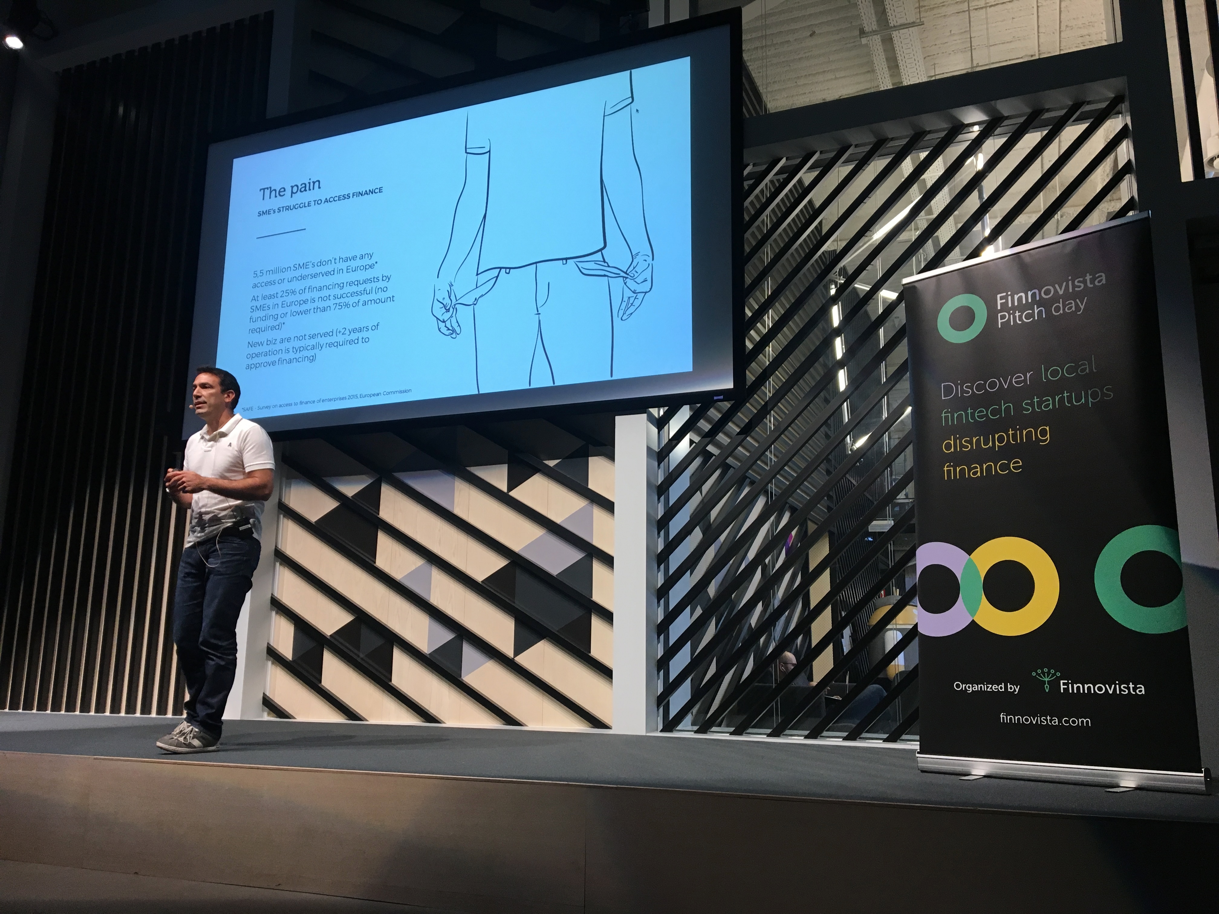 Vinacua, CEO de Trust.u (BBVA), participó en Finnovista Pitch Day Gustavo Vinacua
