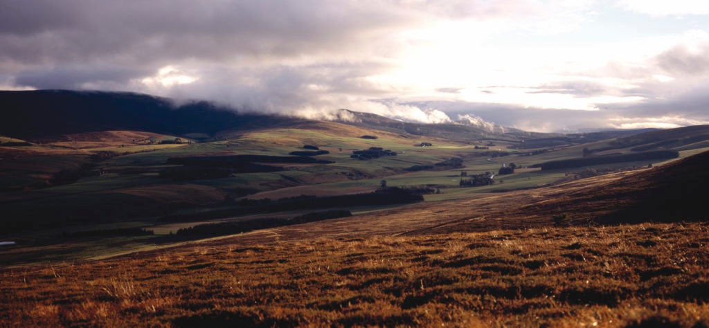 Fotografia de las highlands de Escocia