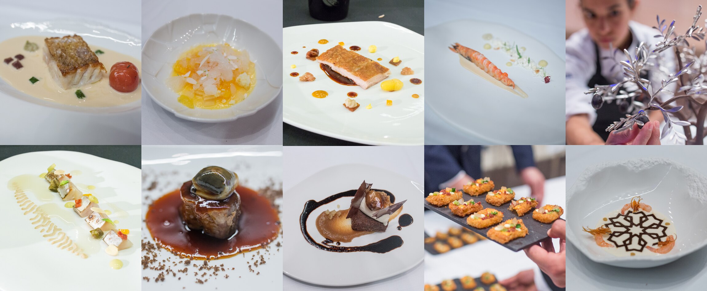 Mix Platos De El Celler De Can Roca En La Parada De La Gira va En Sevilla Jpg