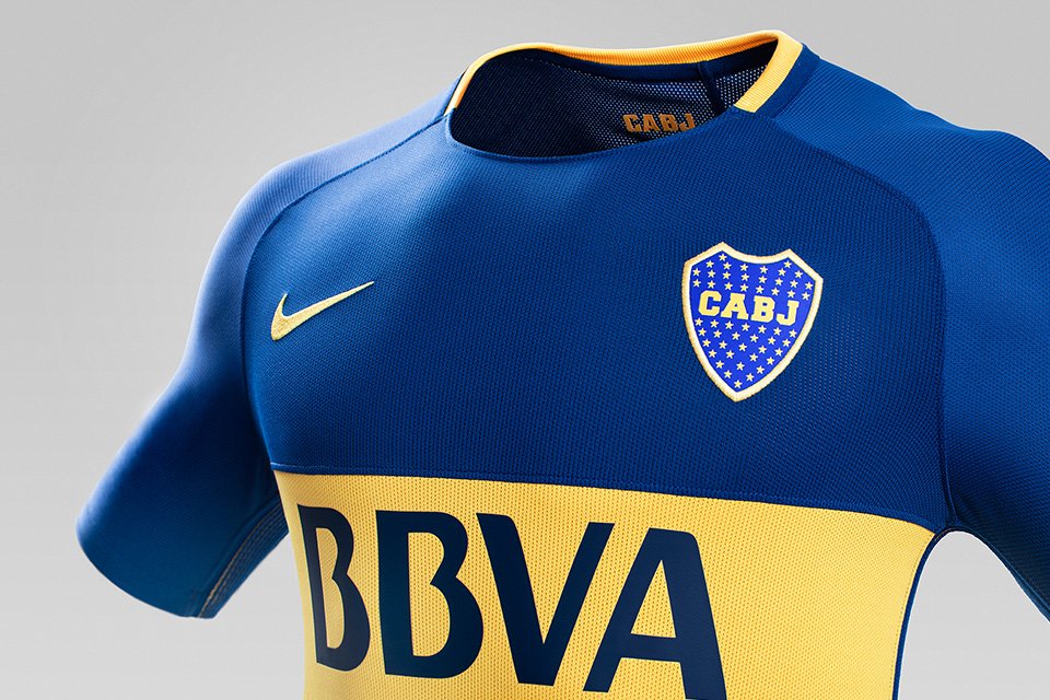 Nueva camiseta de Boca Juniors, temporada 2017/18