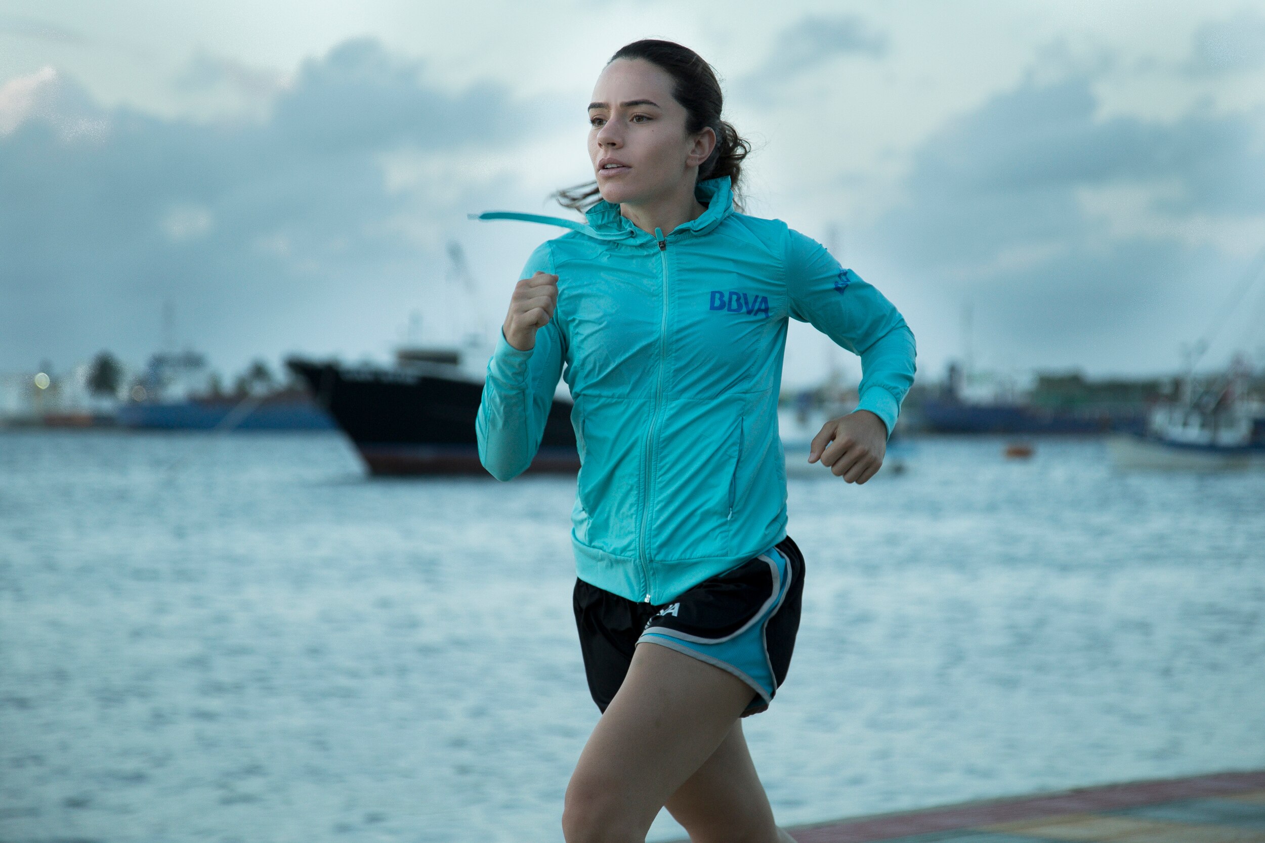 Sofía Gómez, apneista patrocinada por BBVA Fotografía de Sofía Gómez, apneista patrocinada por BBVA
