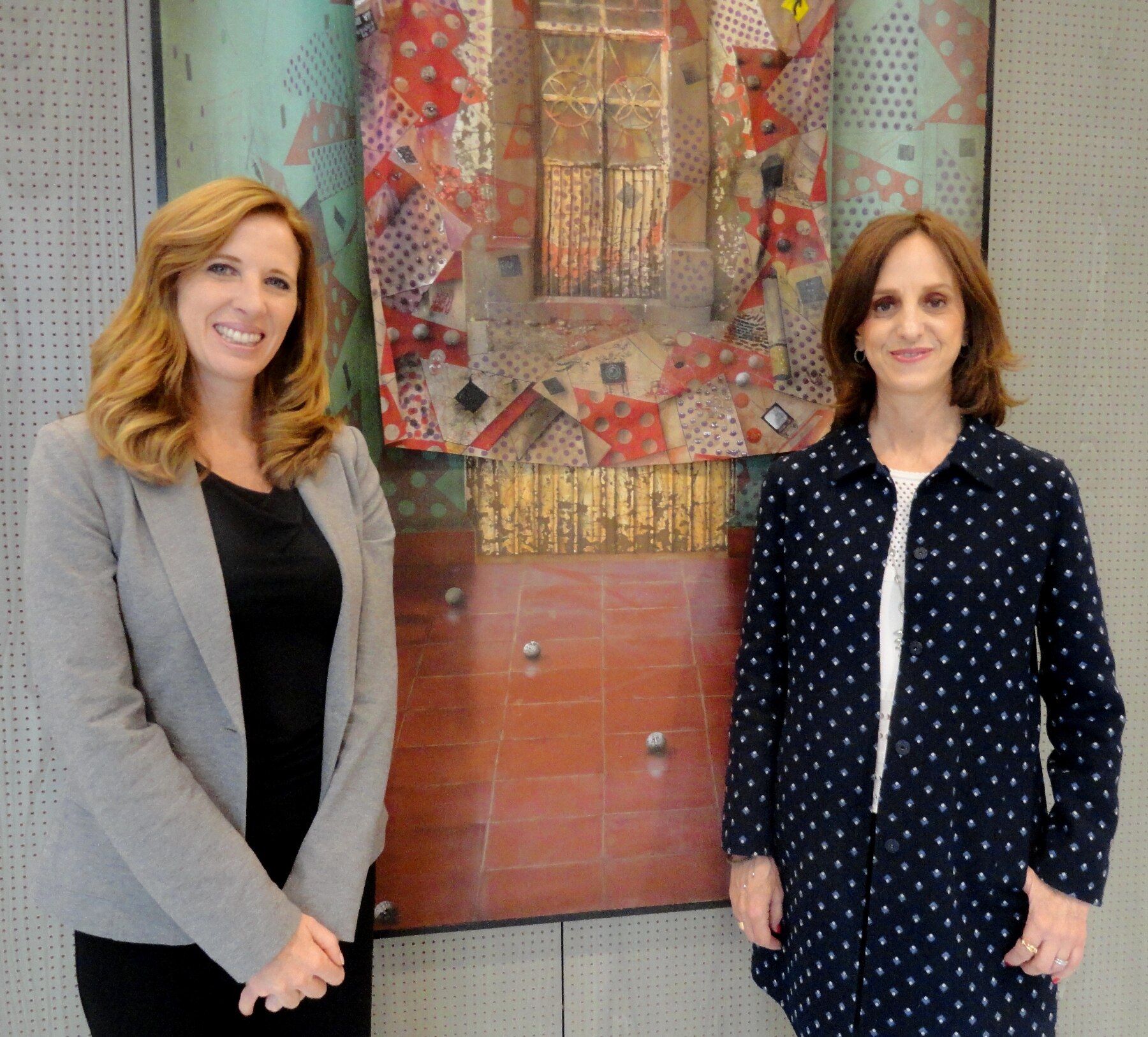 Sofia Ize y Gabriela Velásquez de Fundación Bancomer Sofia Ize y Gabriela Velásquez de Fundación Bancomer