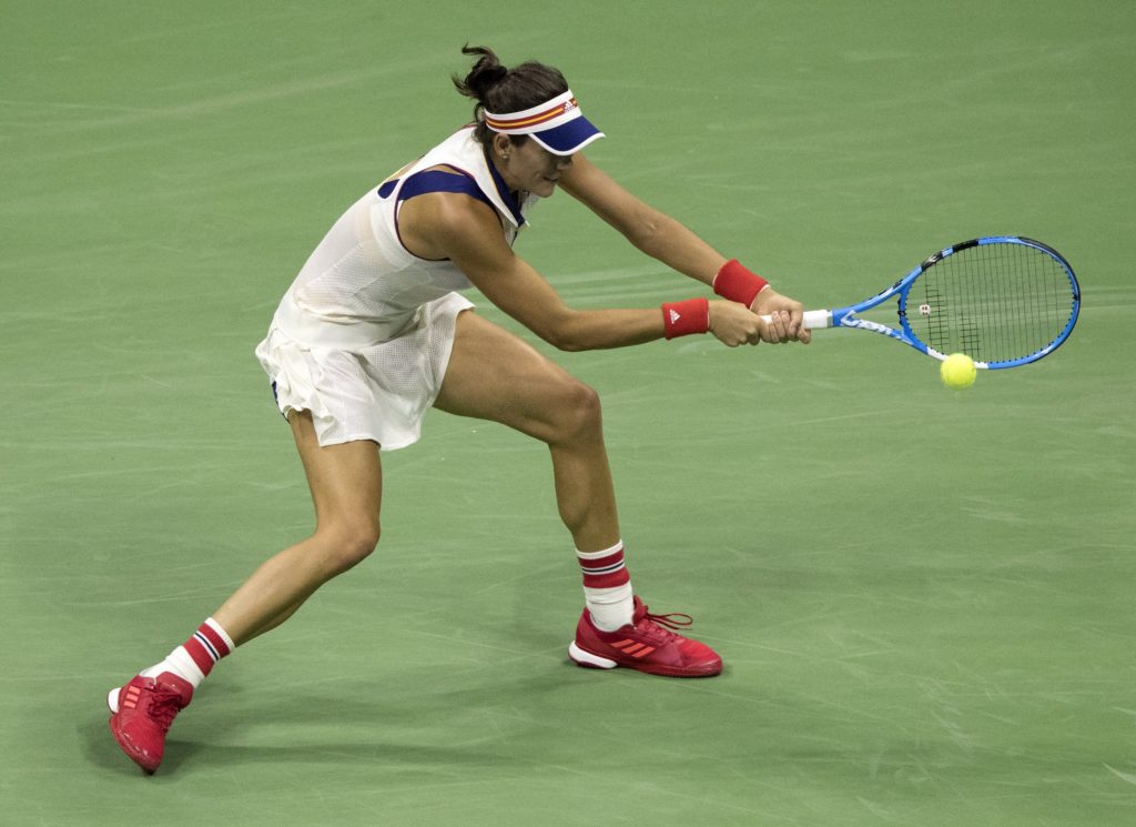 20170904 Garbiñe octavos US Open BBVA 20170904 Garbiñe octavos US Open BBVA
