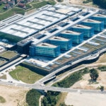 edificio del Novo Hospital de Vigo, Hospital Álvaro Cunqueiro. Novo Hospital de Vigo. BBVA