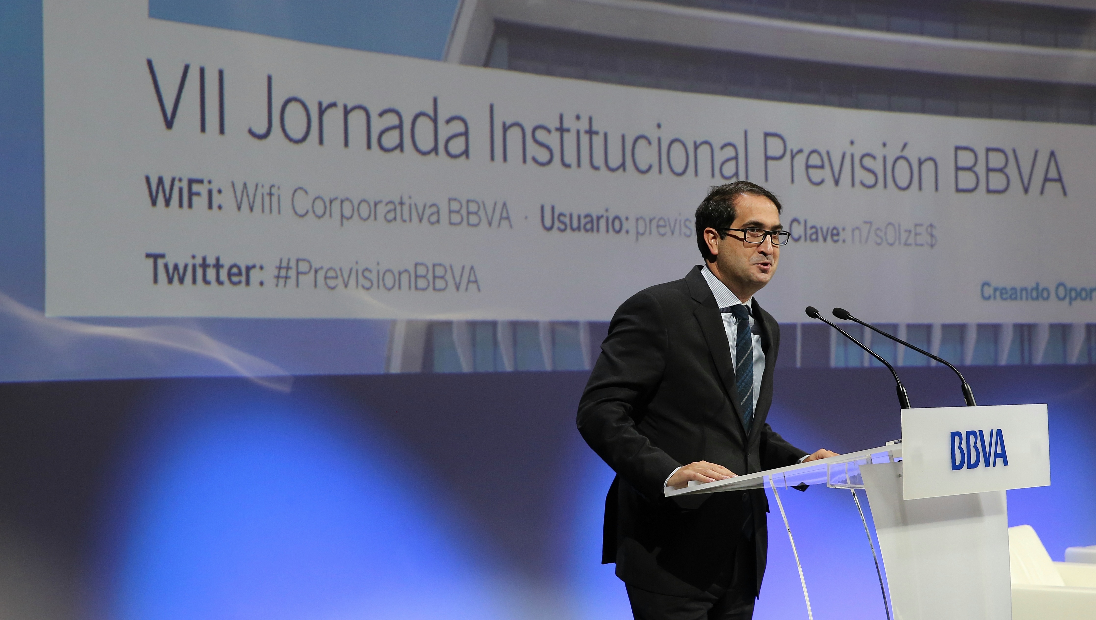 Peio Belausteguigoitia Jornadas Previsión BBVA Imagen de Peio Belausteguigoitia Jornadas Previsión BBVA