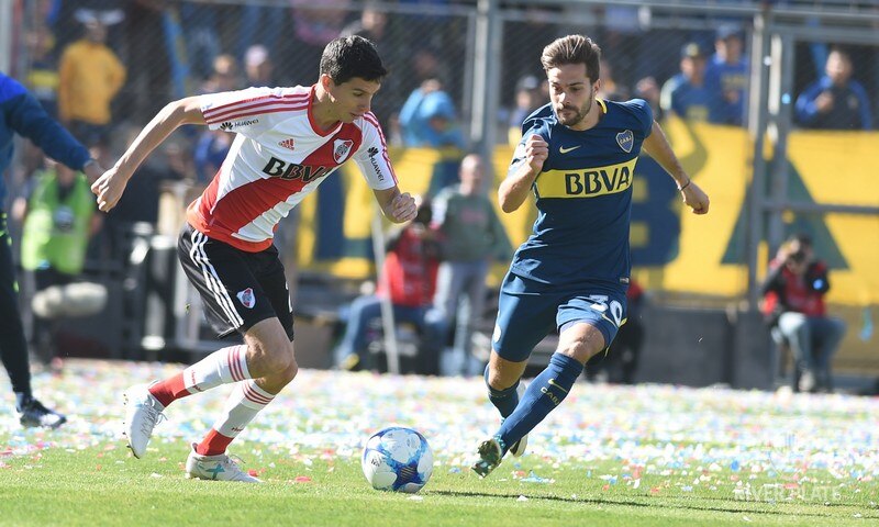 Boca y River disputaron la Copa BBVA Francés 2017 en San Juan. Boca y River disputaron la Copa BBVA Francés 2017 en San Juan.
