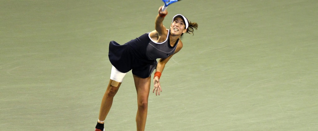 Garbiñe Muguruza accede a cuartos en Wuhan Garbiñe Muguruza accede a cuartos en Wuhan