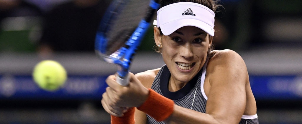 Garbiñe Muguruza en los octavos de Tokio Garbiñe Muguruza en los octavos de Tokio