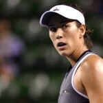 Garbiñe Muguruza en pista