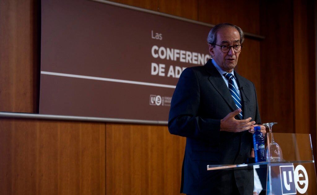 El consejero ejecutivo de BBVA, José Manuel González-Páramo, en una conferencia en ADEIT El consejero ejecutivo de BBVA, José Manuel González-Páramo, en una conferencia en ADEIT