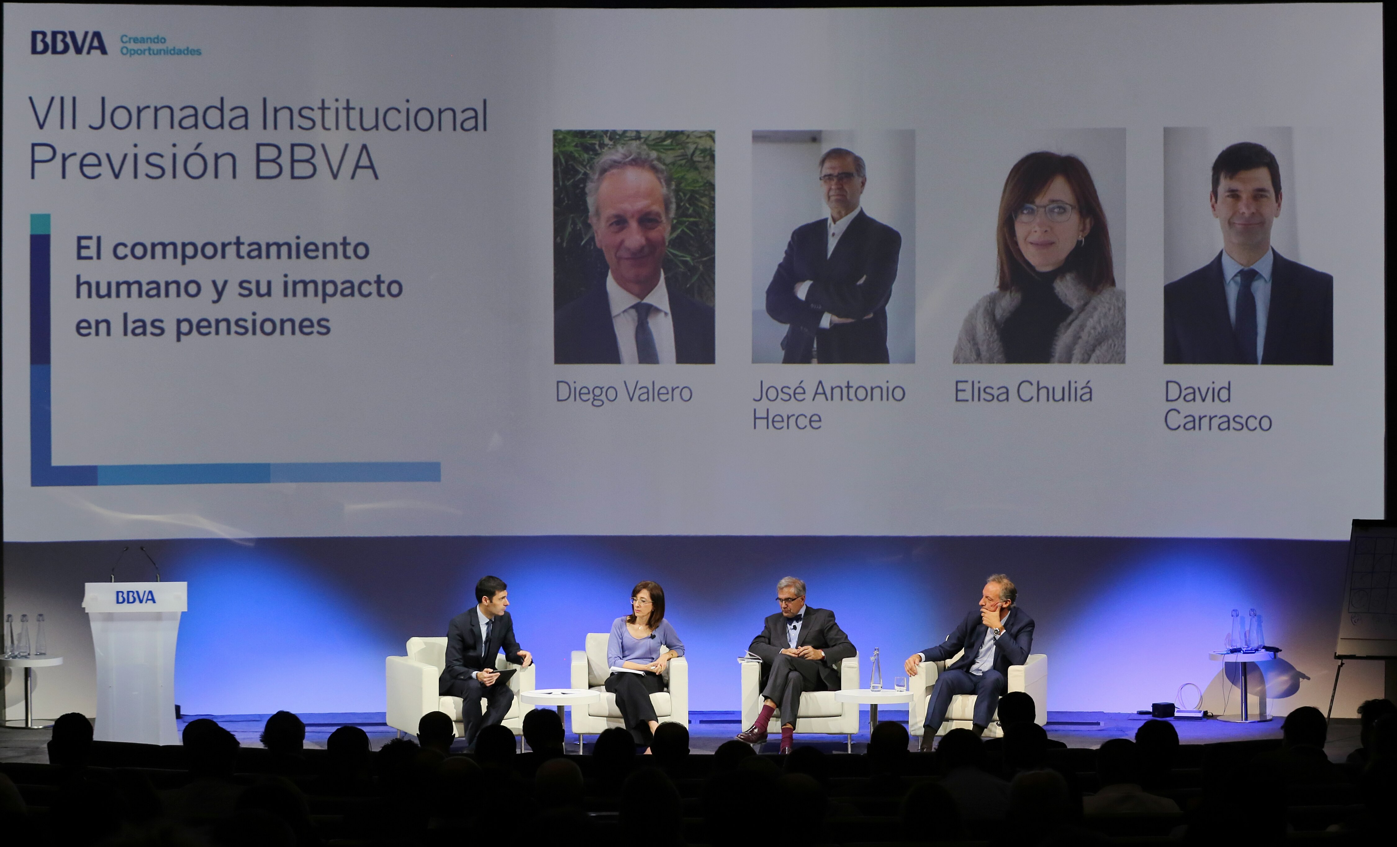 Panel de debate VII Jornada Institucional Previsión BBVA Imagen de Panel de debate VII Jornada Institucional Previsión BBVA