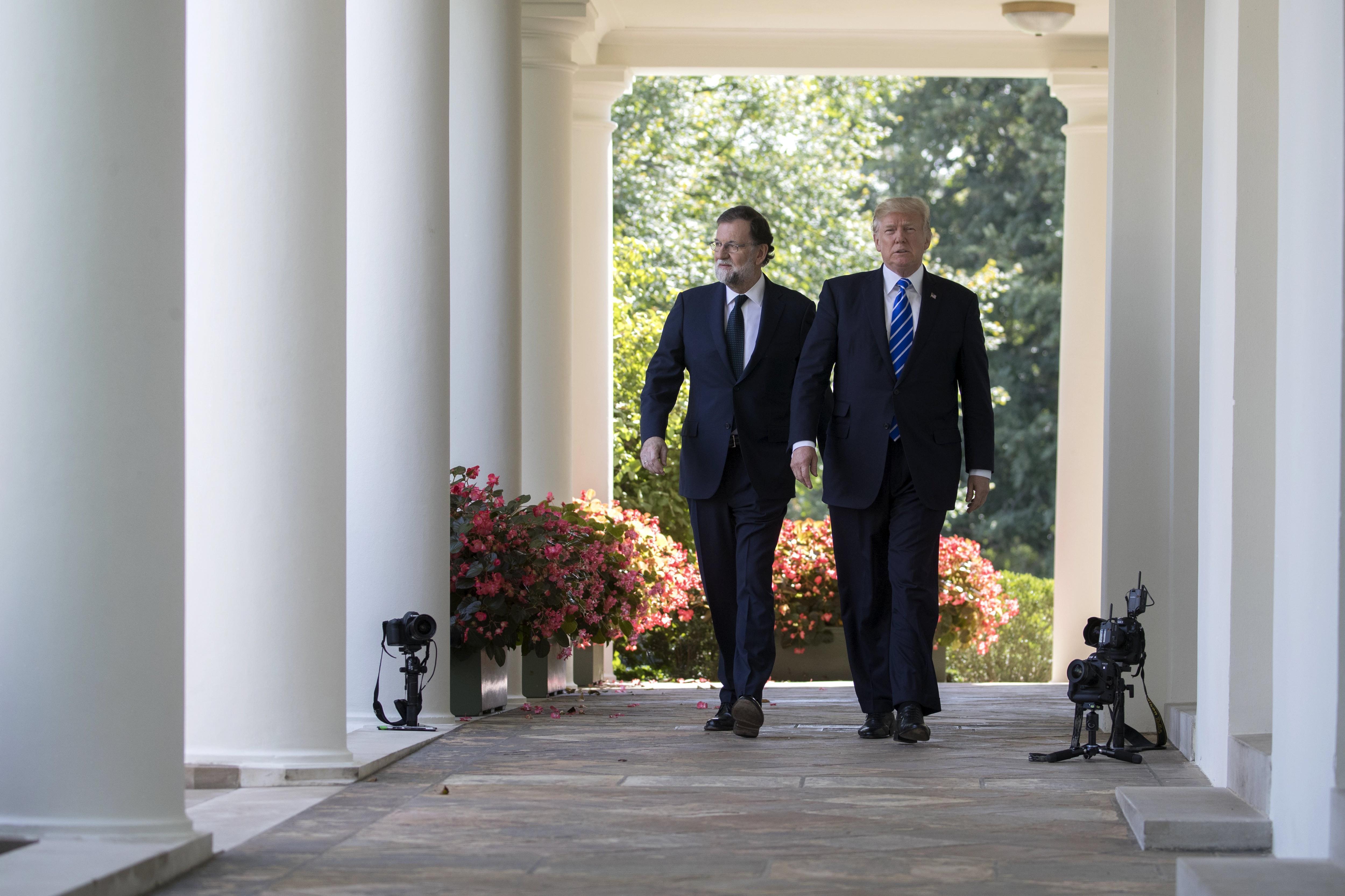 rajoy-trump-efe-bbva rajoy-trump-efe-bbva