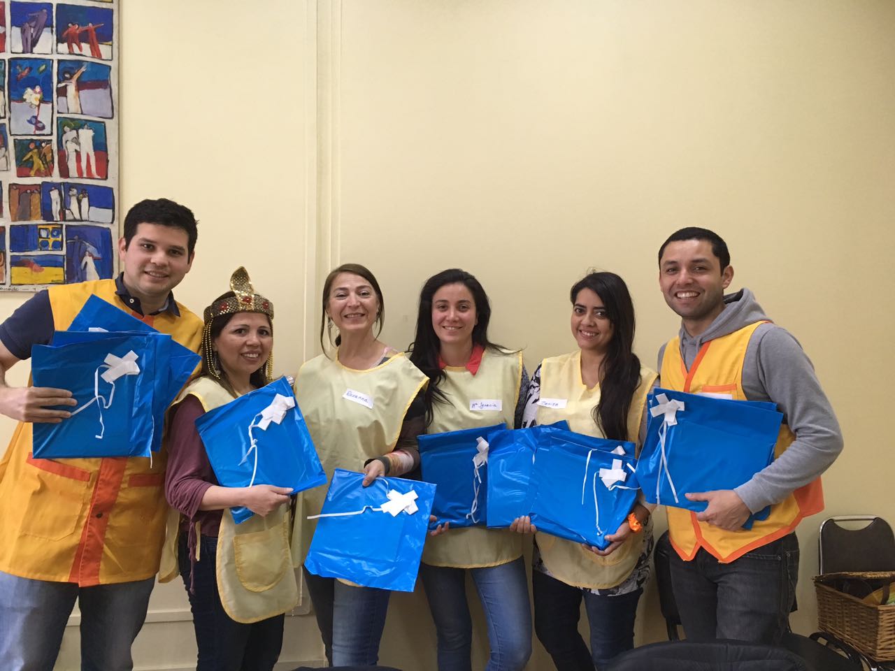Voluntarios de BBVA Chile