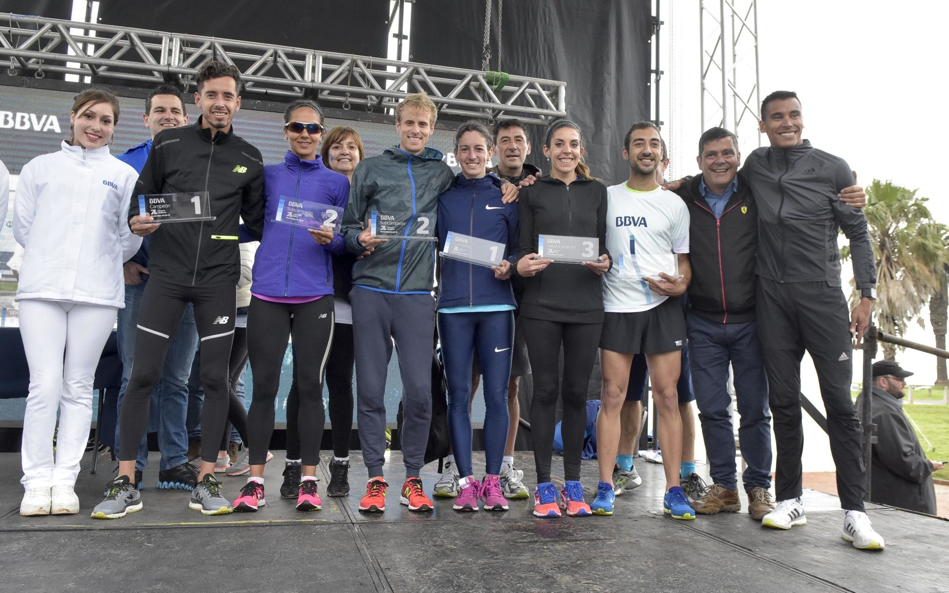 Ganadores Carrera 7K BBVA Uruguay