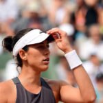 Garbiñe Muguruza durante Roland Garros