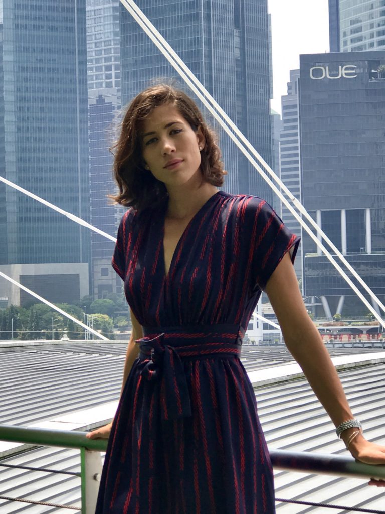 Garbiñe Muguruza en Singapur