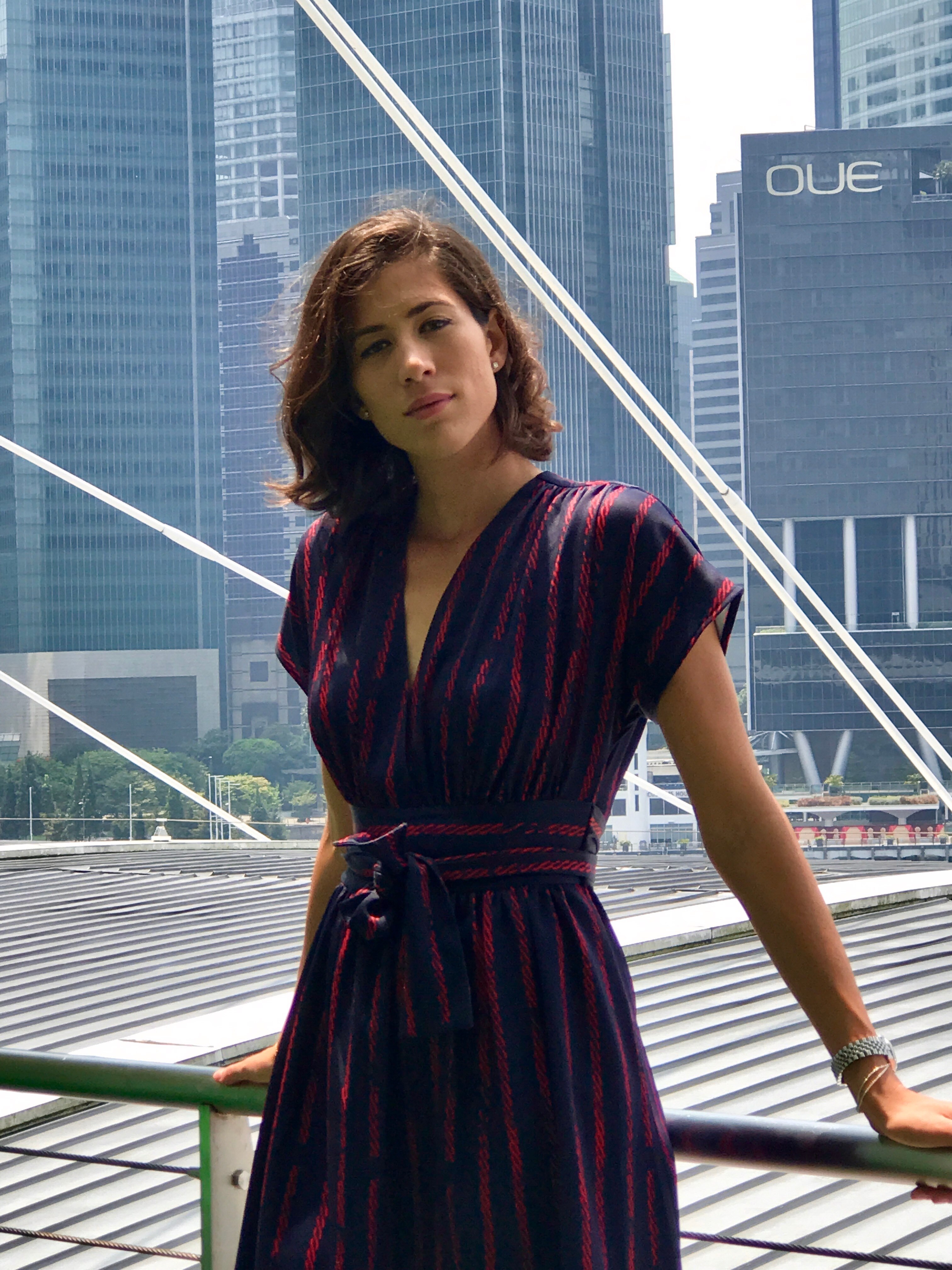 Garbiñe Muguruza en Singapur