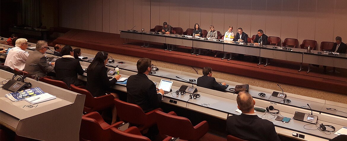 Conferencia de la UNEP Finance Iniciative, intervención de Toni Ballabriga Imagen de la conferencia de la UNEP Finance Iniciative, intervención de Toni Ballabriga