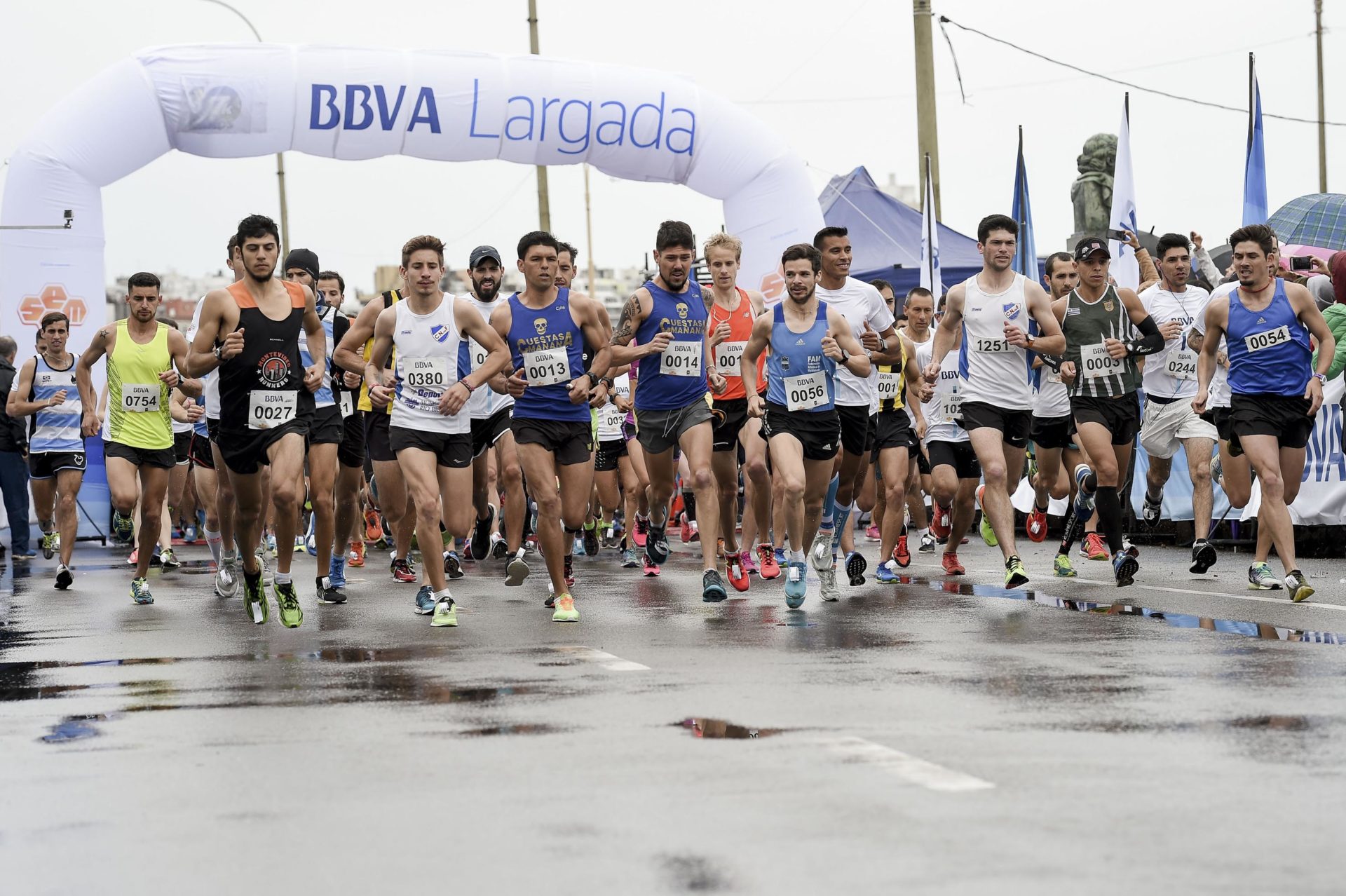 Largada Carrera 7K BBVA Uruguay