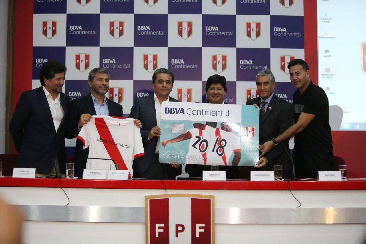 Acuerdo patrocinio BBVA Continental y Federación de Fútbol de Perú Acuerdo patrocinio BBVA Continental y Federación de Fútbol de Perú