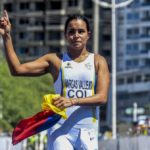 fotografía de Maira Vargas Juegos Bolivarianos deportista BBVA