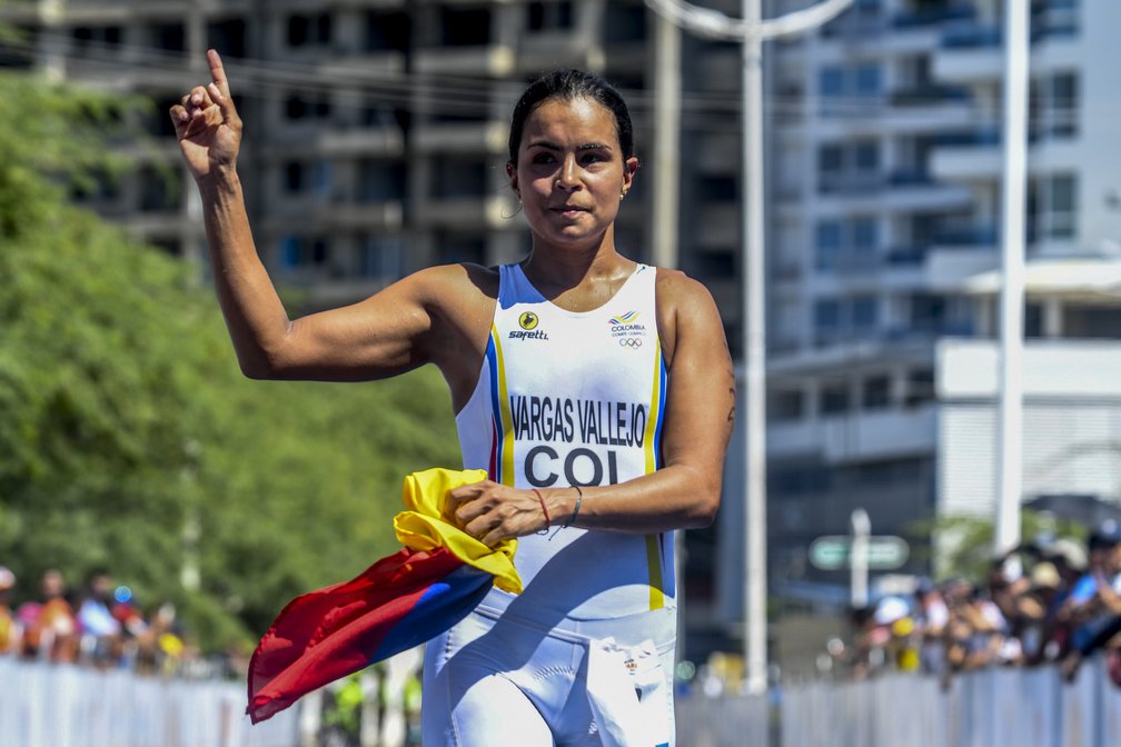 fotografía de Maira Vargas Juegos Bolivarianos deportista BBVA