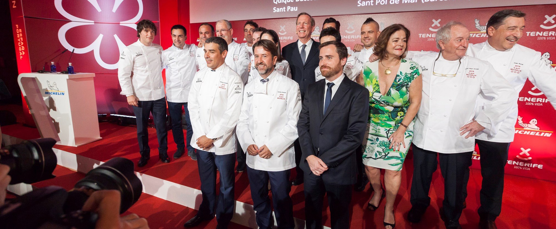 Presentación de la Guía Michelin 2018 Presentación de la Guía Michelin 2018
