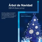 Arbol de navidad Bancomer