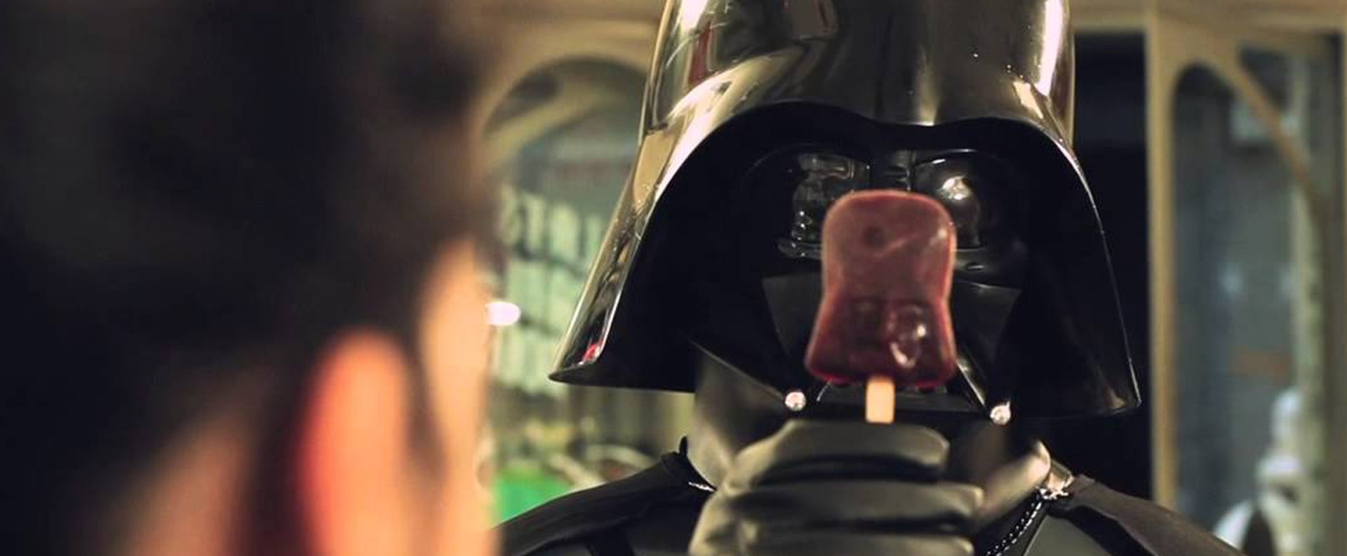 El helado oscuro de Rocambolesc, homenaje a Star Wars