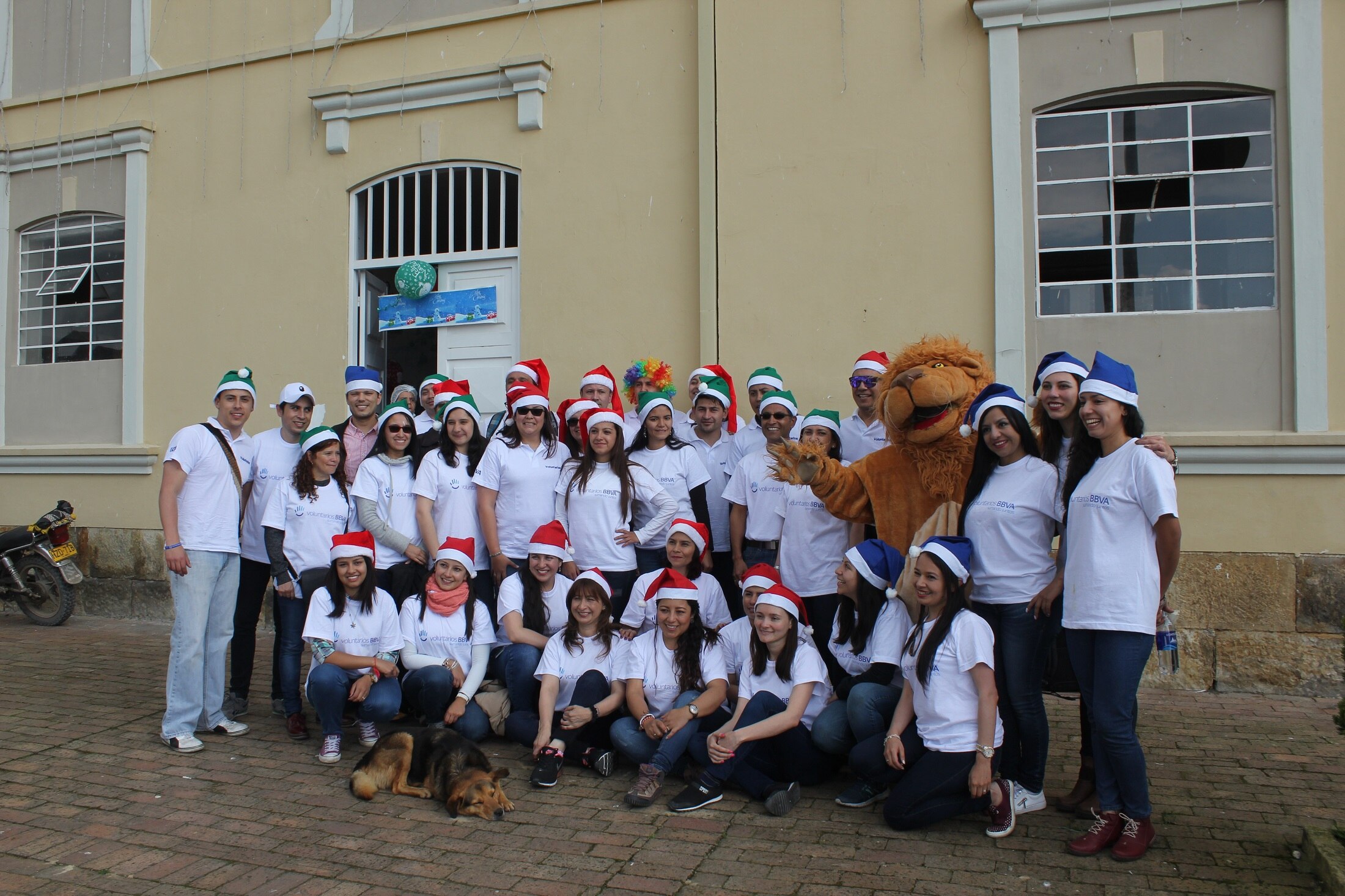 Voluntariado BBVA en Albán Fotografía de Voluntariado BBVA en Albán