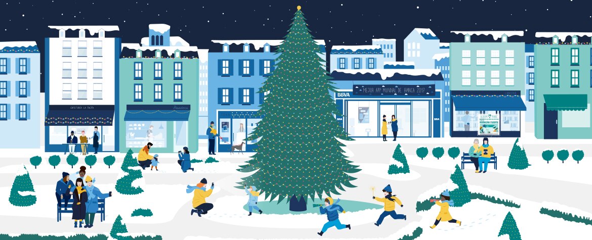 apertura felicitación Navidad_BBVA apertura felicitación Navidad