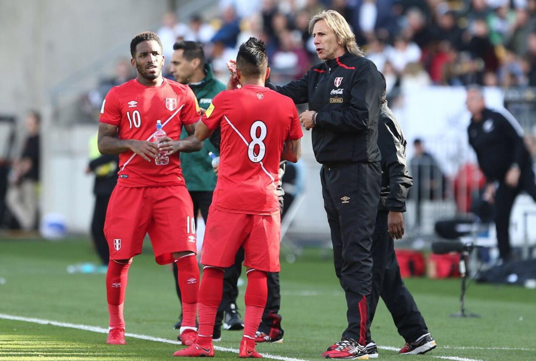 Ricardo Gareca, técnico de la selección peruana de fútbol. Fotografía de Ricardo Gareca, técnico de la selección peruana de fútbol.