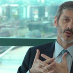 Martín Zarich, presidente ejecutivo de BBVA Francés, durante la entrevista para el especial de Argentina en bbva.com