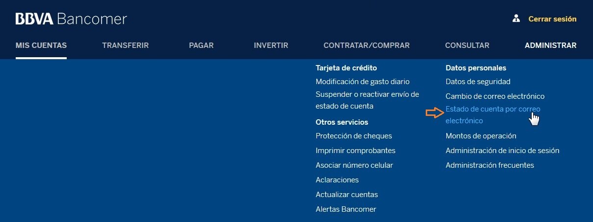 Solicitud de estado de cuenta en Bancomer.com Solicitud de estado de cuenta en Bancomer.com