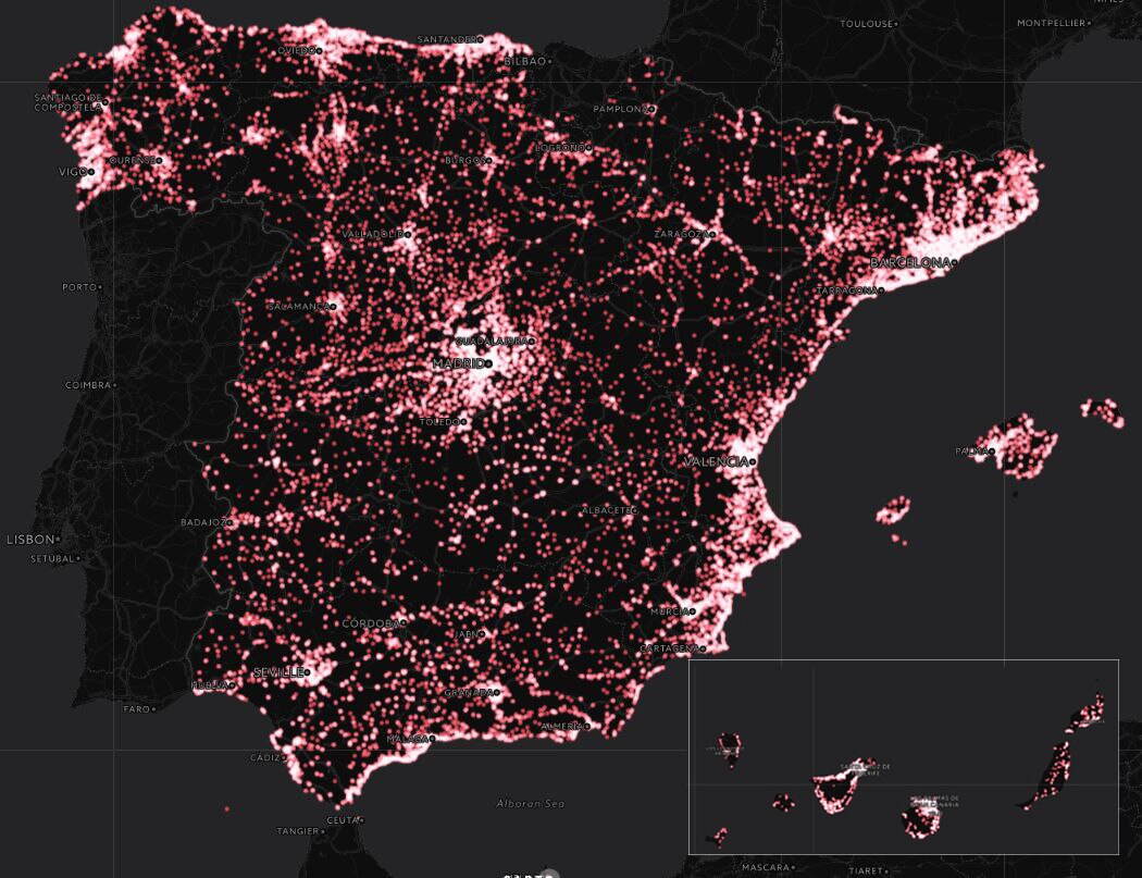 Mapa de búsquedas BBVA Valora Mapa de búsquedas BBVA Valora