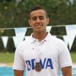 Nadador Julián Aranzazu, patrocinado por BBVA Colombia