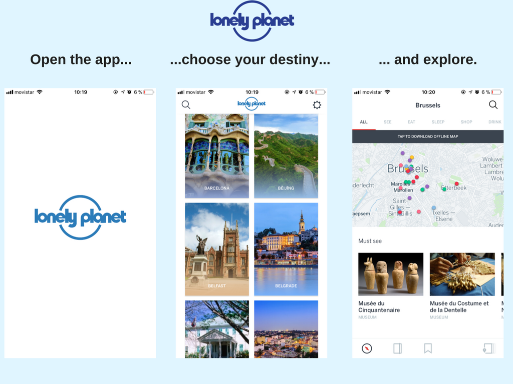 app lonely planet travel resource bbva