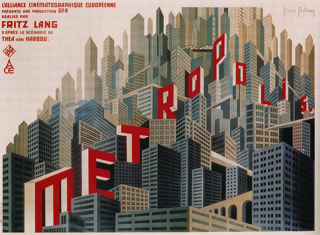 cartel metropolis BBVA cartel metropolis BBVA